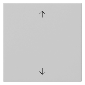 Gira System 3000 Bedienaufsatz Pfeilsymbole (grau, matt) 