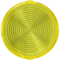 Gira Flache Abdeckhaube für Lichtsignal, steckbar, System 55, E22, Flächenschalter, gelb 