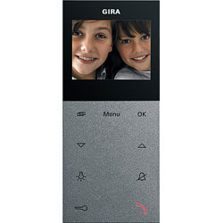 Gira Wohnungsstation Video AP Plus (alu) 