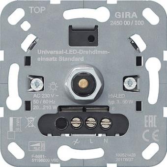 Gira System 3000  Universal-LED-Drehdimmeinsatz Standard 