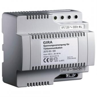Gira Zusatz-Spannungsversorgung REG, 24 V DC 700 mA 