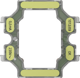 Gira LED-Beleuchtungselement 230 V~ / T1 - orange 0,5mA 