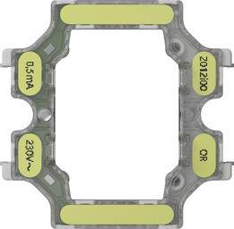 Gira LED-Beleuchtungselement 230 V~ / T2 - orange 0,5mA 