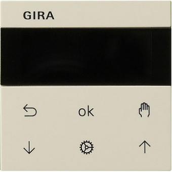 Gira System 3000 Jalousieuhr Display (cremeweiß, glänzend) 