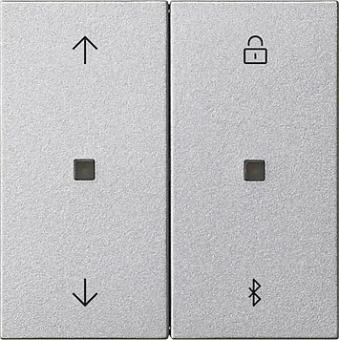 Gira System 3000 Jalousie- und Schaltuhr Bluetooth (alu) 