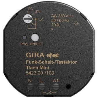 Gira eNet Funk-Schalt-/Tastaktor 1fach Mini 