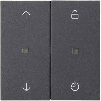 Gira System 3000 eNet Funk Bedienaufsatz Memory Pfeilsymbole (anthrazit) 