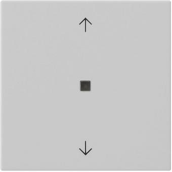 Gira System 3000 eNet Funk Bedienaufsatz Pfeilsymbole (grau, matt) 