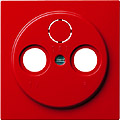 Abdeckung für Antennensteckdose (rot) 