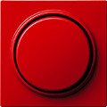 Abdeckung mit Knopf für Dimmer (rot) 
