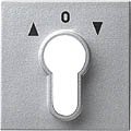Abdeckung für Schlüsselschalter (alu) 