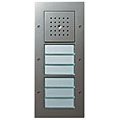 Türstation AP,  Türlautsprecher, 2 Ruftastern 2-/3fach (alu) 