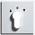 Abdeckung für Schlüsselschalter-/taster (reinweiß) 