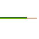 H07V-U 10,0 - PVC-Aderleitung, eindrähtig, Ring 100m - grün-gelb 