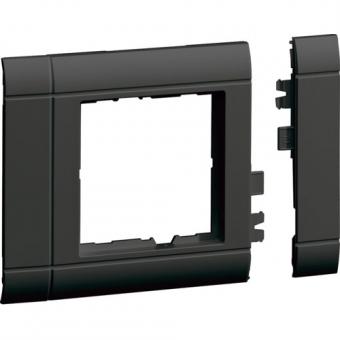 tehalit Rahmenblende modular 50 x 50 mm, graphitschwarz 