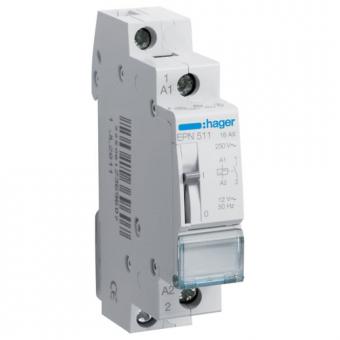 Hager EPN511 - Fernschalter 12V AC, 1 Schließer 