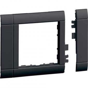 tehalit Rahmenblende modular 55 x 55 mm, graphitschwarz 