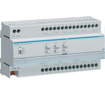 Hager TXM632C - Rollladen-/Jalousieaktor 12-fach KNX easy, 230V 