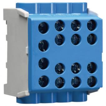 Hager KH35N8 - Hauptleitungsabzweigklemme 1 pol., fingersicher, blau 