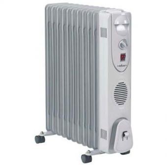 HELLER Radiator HRO 2511, 2500W, 11 Rippen, hellgrau 
