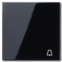 Wippe mit Symbol "Klingel" (schwarz) 