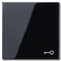 Wippe mit Symbol "Tür" (schwarz) 