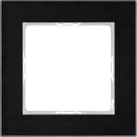 Jung Glasrahmen A creation, 1-fach (schwarz) 