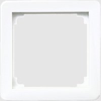 Zwischenrahmen für RJ 45 Anschlussdosen (alpinweiß) 
