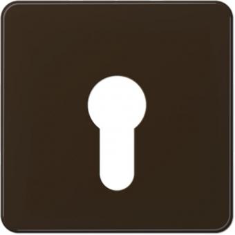 Jung Abdeckung für Schlüsselschalter (braun) 