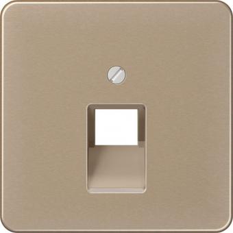 Jung Abdeckung für IAE/UAE-Anschlussdose, 1-fach (gold-bronze) 