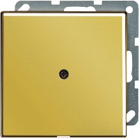 Leitungsauslass mit Zugentlastung (goldfarben) 