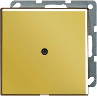 Leitungsauslass mit Zugentlastung (goldfarben) 