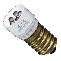 Jung LED-Cluster-Lampe für Lichtsignal, E 14, 230 V, 1,2 W - weiß 