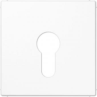 Jung Abdeckung für Schlüsselschalter (alpinweiß) 
