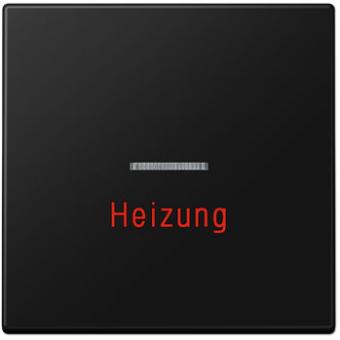 Jung Wippe mit "Heizung" (graphitschwarz matt) 