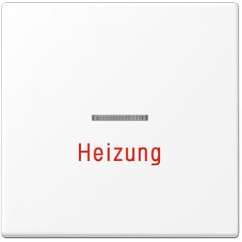 Jung Wippe mit "Heizung" (schneeweiß matt) 