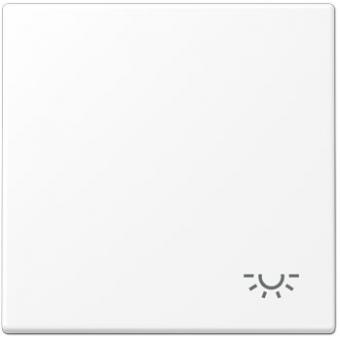 Jung Wippe mit Symbol "Licht" (schneeweiß matt) 
