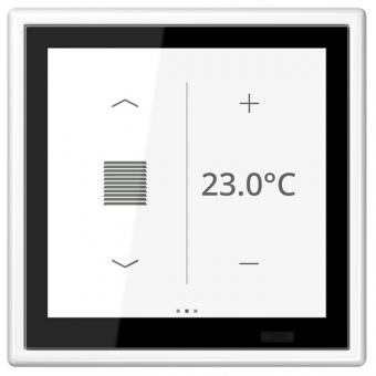 Jung KNX Raumcontroller LS TOUCH, Secure (alpinweiß) 