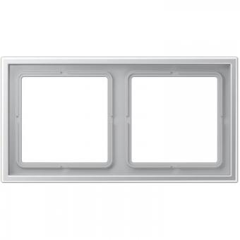 Jung LS ZERO Rahmen 2-fach (aluminium) 