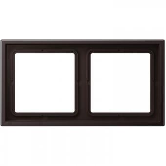 Jung LS ZERO Rahmen 2-fach (dark) 