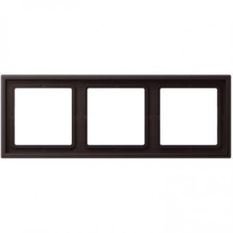 Jung LS ZERO Rahmen 3-fach (dark) 