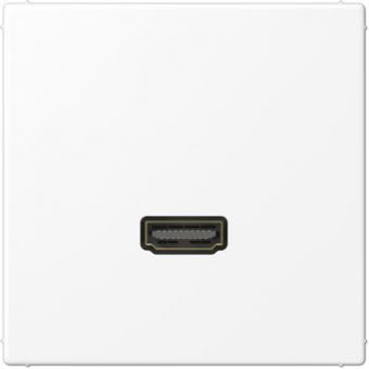 Jung Multimedia-Einsatz HDMI (schneeweiß matt) 