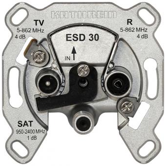 Kathrein ESD30 - Einzelanschlussdose 3-fach  - 1 dB 