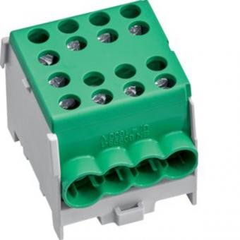 Hager KH35E8 - Hauptleitungsabzweigklemme 1 pol., fingersicher, grün 