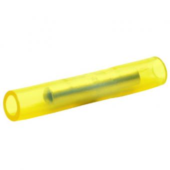 Klauke Stoßverbinder isoliert, 0,1 - 0,4mm², gelb, 100 Stück 