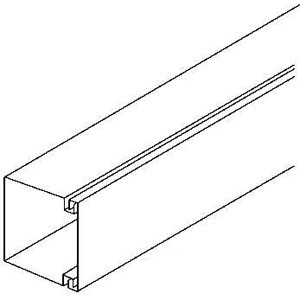Kleinhuis Kabelkanal 18 x 17,5mm, Länge 2m - braun 