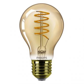 Philips LED-Vintage Lampe 4W, E27, A60 G, IP20 