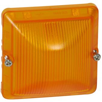 Legrand Haube orange Feuchtraum Aufputz Plexo 55 grau 
