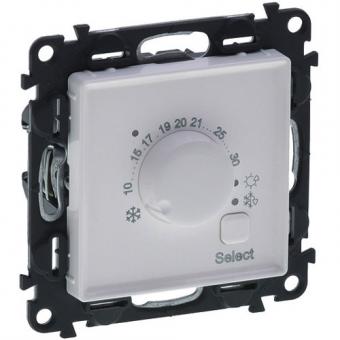 Legrand Valena Life, Elektronisches Raumthermostat (ultraweiß) 