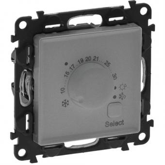 Legrand Valena Life, Elektronisches Raumthermostat (aluminium) 